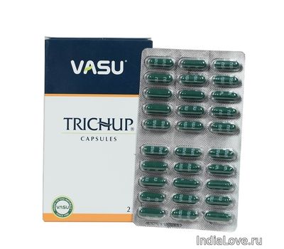 Капсулы против выпадения волос Тричуп / Trichup Vasu , 60 капс.