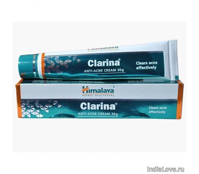 Крем против прыщей Кларина / Himalaya Clarina Anti-Acne Face Cream 30 гр.