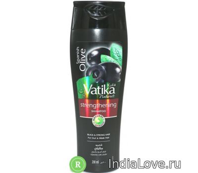 Шампунь оливковый Для слабых и ломких волос Дабур Ватика / Vatika Olive Shampoo «Extra Mourishment 200 мл