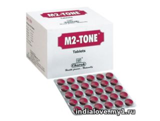 М2 Тон комплексный препарат для женщин Чарак / Charak M2 Tone Tablets 30 таблеток
