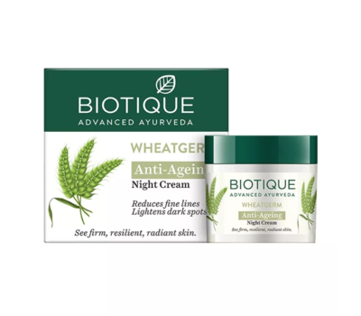Ночной питательный крем с зародышами пшеницы / Bio wheat germ youthful nourishing night cream, 50 гр