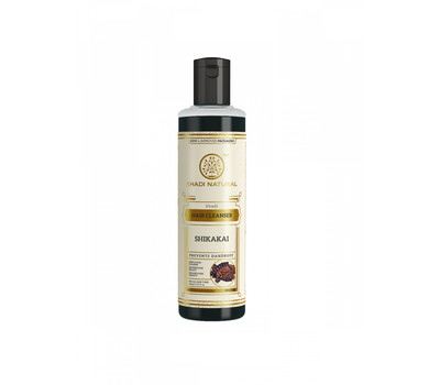 Шампунь для волос Шикакай,Кхади 210 мл ( Shikakai Hair Cleanser, 210 ml, Khadi )