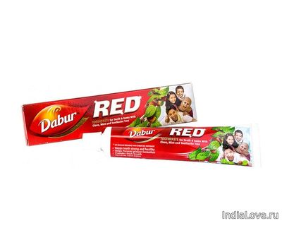 Зубная паста Дабур Рэд / Dabur RED, (арабская) , 100 гр.