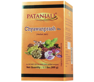 Чаванпраш Плюс Патанджали Аюрведа / Divya Patanjali Plus Chyawanprash, 500 гр