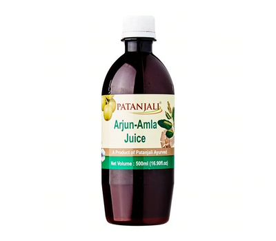 Сок Арджуна и Амла , Патанджали / ARJUN AMLA Juice, Patanjali, 500 мл.
