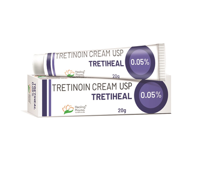 Третиноин крем 0,05% Третихил / TRETIHEAL Tretinoin Cream USP 0.05% , Healing Pharma, 20 гр