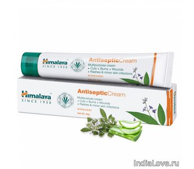 Аюрведический крем-антисептик Himalaya Herbals Antiseptic Cream 20 гр.