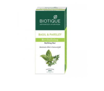 Мыло для тела с базиликом и петрушкой Биотик 150 гр. (Biotique Basil&Parsley Body Soap)