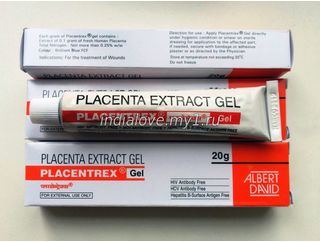 Омолаживающий плацентарный гель Плацентрекс / Placenta Extract Gel , Placentrex gel, 20 гр.