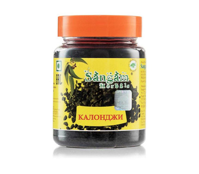 Черный тмин семена / Калонджи ,Kalonji , Sangam Herbals, 80 гр.