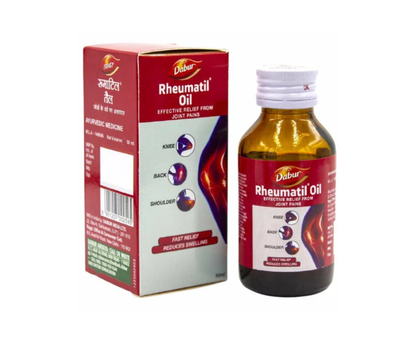 РЕВМАТИЛ- лечебное масло для суставов / Rheumatil Oil Dabur, 50 мл.