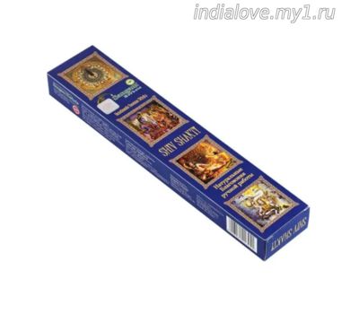 Благовония Шива-Шакти Agarbatti Сангам Хербалс ( Shiv Shakti Sangam Herbals ) 15 палочек