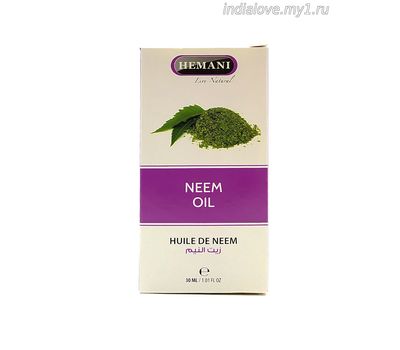 NEEM OIL Hemani (Масло НИМА, Хемани), 30 мл.