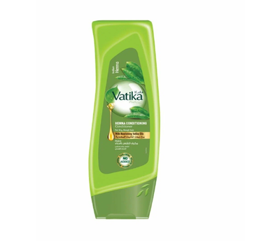 Vatika INDIAN HENNA Conditioner, Dabur (Ватика ИНДИЙСКАЯ ХНА Кондиционер, для сухих и поврежденных волос, Дабур), 200 мл.