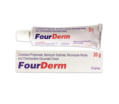 ФорДерм антибактериальный крем / FourDerm , Cipla, 20 гр