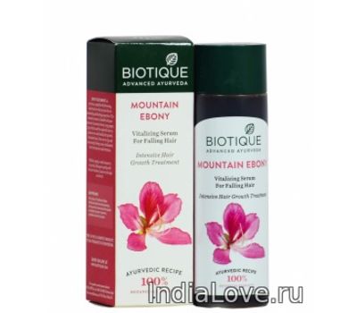 Сыворотка для укрепления и роста волос Эбеновое дерево 120мл / Bio Mountain Ebony Hair Serum Biotique