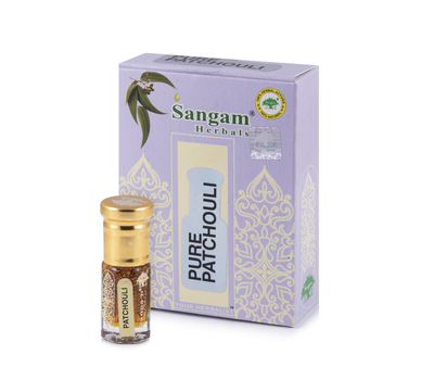 Духи масленые Омбре Пачули / OMBRE PATCHOULI Sangam Herbals 3 мл