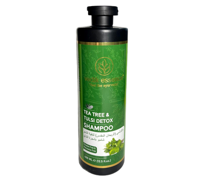 Шампунь ЧАЙНОЕ ДЕРЕВО И ТУЛСИ ДЕТОКС для очищения и освежения волос, Ведик Эссенс / TEA TREE & TULSI DETOX Shampoo, Vedik Essence, 400 мл