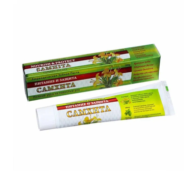 Зубная паста Самхита Питание и защита, 100 гр.
