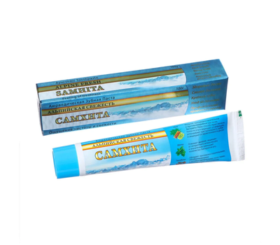 Зубная паста Самхита Альпийская свежесть, 100 г.