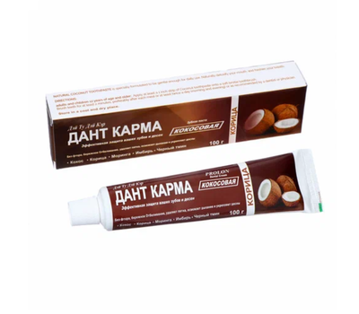Зубная паста Дант Карма Кокосовая / Dant Karma Coconut, 100 гр