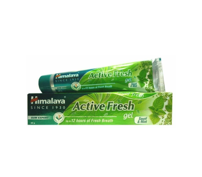 ACTIVE FRESH Gel, Himalaya (Зубной гель АКТИВ ФРЕШ, фенхель и мята, Хималая), 80 г.