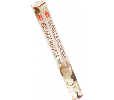 Hem Incense Sticks FRENCH VANILLA (Благовония ФРАНЦУЗСКАЯ ВАНИЛЬ, Хем), уп. 20 палочек.